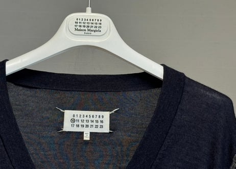 maison margiela docking cardigan