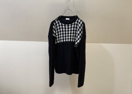 saint laurent 2021aw mohair knit