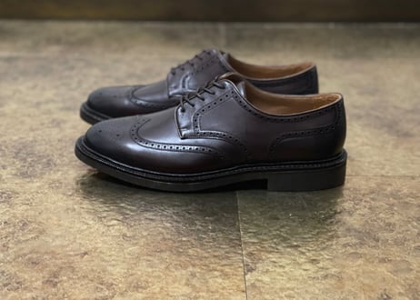 polo ralph lauren 2021aw wing tip dress shose brown 43 dead stock