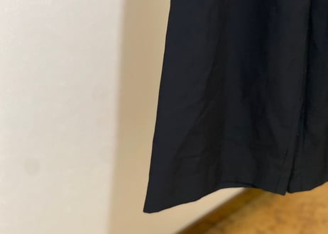 ys summer wool wide pants