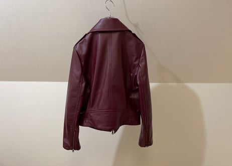 lanvin 2017aw leather jacket dead stock