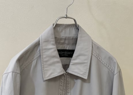 yvessaint laurent jacket gray