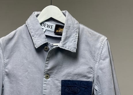 loewe coverall jacket gray