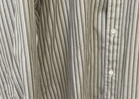 isseymiyake stripe shirt