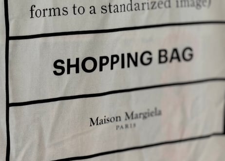 maison margiela stereo type bag white
