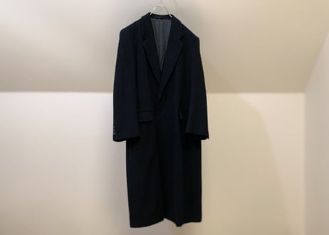 90s wool chesterfield coat