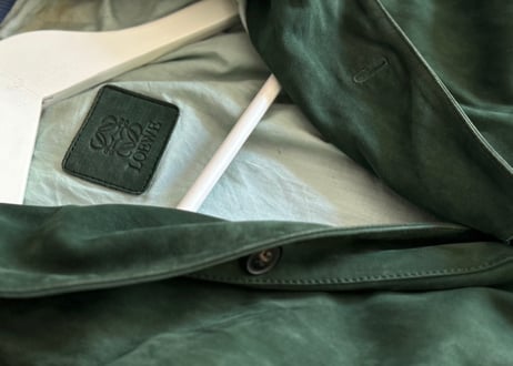 loewe leather jacket