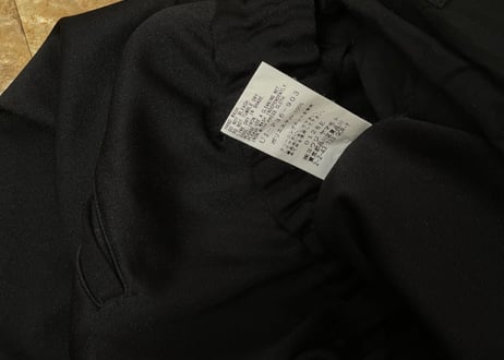 yhoji yamamoto eazy "袴" pants