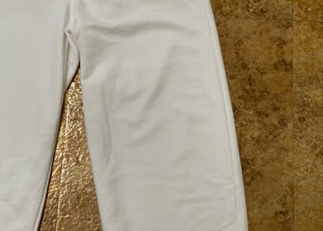 mm6 maison margiela 2020aw eazy white pants dead stock