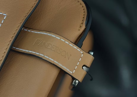 jw anderson leather bag dead stock