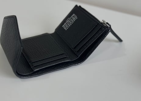 maison margiela leather wallet