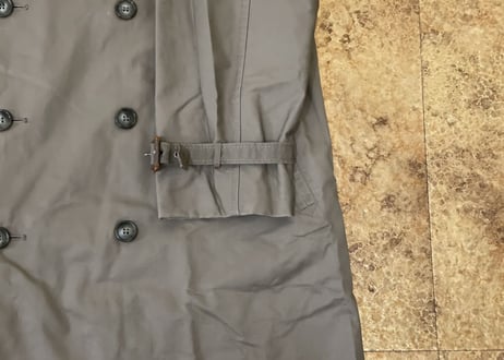 yves saint laurent double trench coat