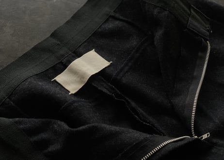 maison margiela  "オリゾンティタグ" over size 期 trousers