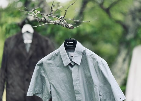 jilsander ”Meier 期” back pleats shirt