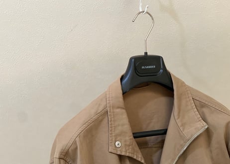 jilsander silk cotton blouson