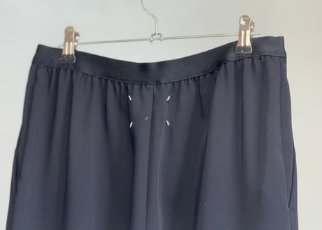 maison margiela four stitch trousers