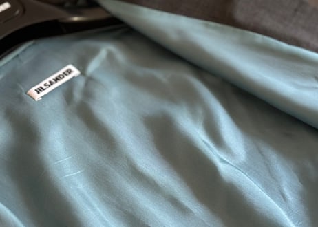 jilsander "本人期" stand collar jacket