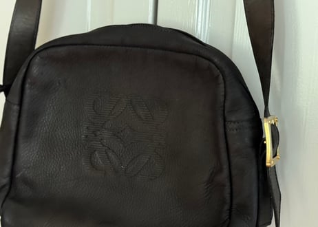 loewe anagram leather shoulder bag #1