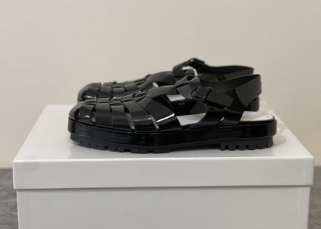 maison margiela leather sandals dead stock