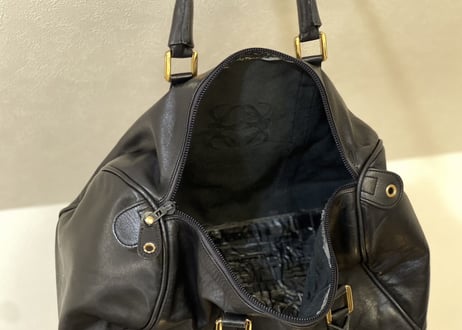 loewe anagram leather bag
