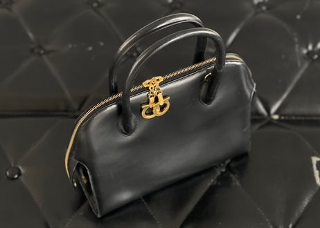 salvatore ferragamo gancini leather bag