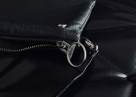 mm6 maison margiela leather shoulder bag