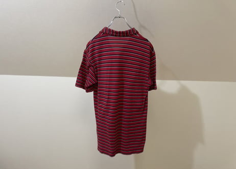 comme des garcons border polo shirt