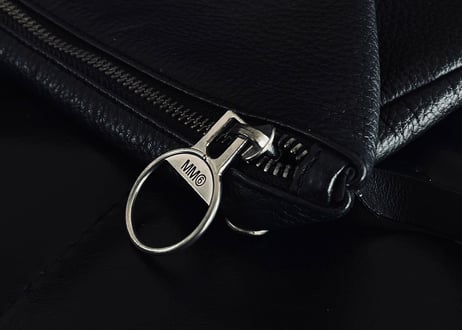 mm6 maison margiela leather shoulder bag