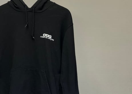 cdg comme des garcons 2023aw logo hoodie