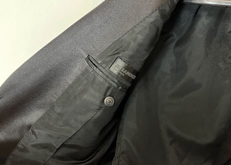 jirsander sartorial set up suit dead stock