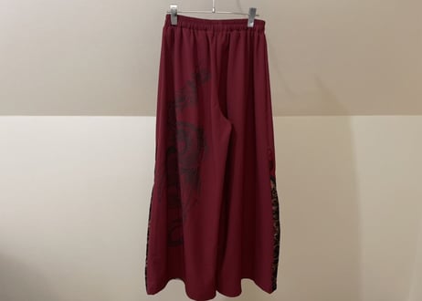embroidery eazy wide pants dead stock