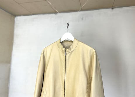 loewe leather riders jacket