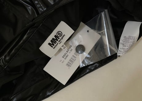 mm6 maison margiela 2020ss fake leather pants dead stock 38