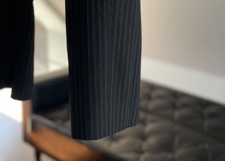 gucci stripe set up suit