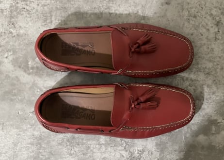 salvatore ferragamo leather shose