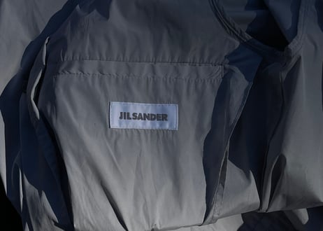 jilsander nylon coat