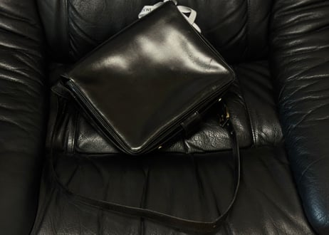 loewe anagram leather shoulder bag