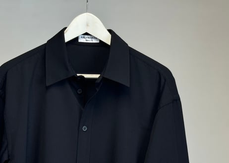 balenciaga wool shirt