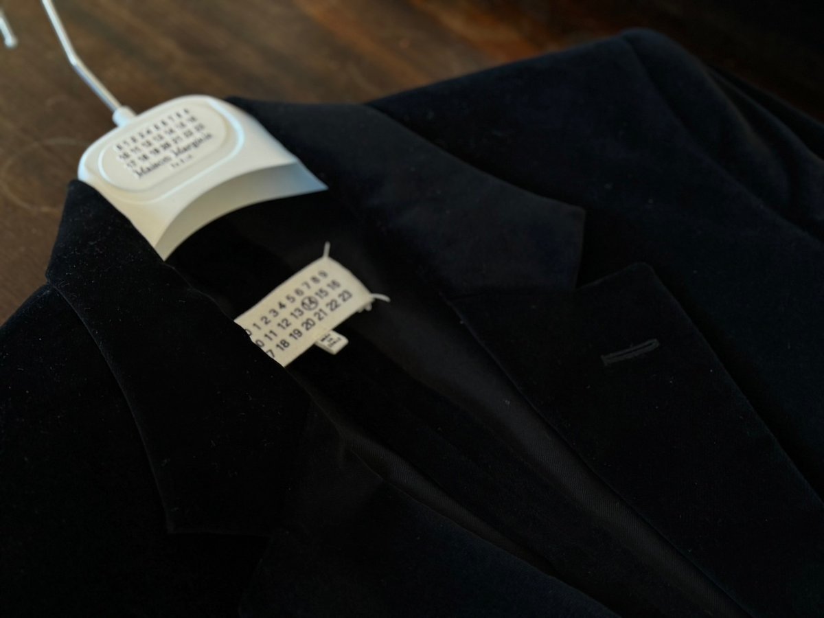 maison margiela velvet jacket | weekend tokyo