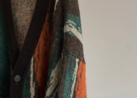 maison special mohair cardigan