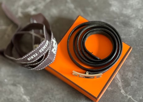 hermes leather bracelet "api"
