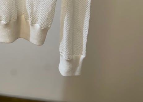 maison margiela 2020ss over size mesh knit dead stock