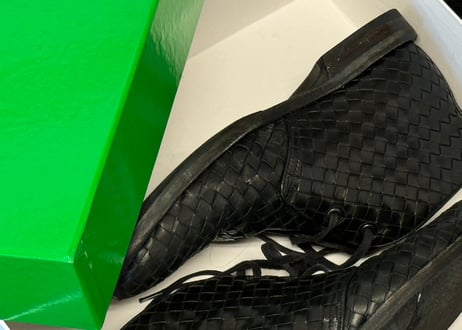 bottega veneta Intrecciato boots