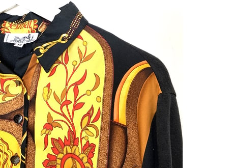 hermes silk shirt