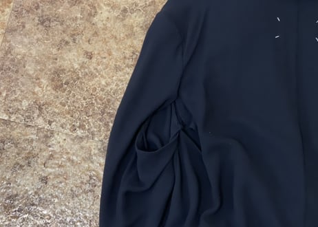 maison margiela 2012aw "白タグ" shawl color jacket dead stock