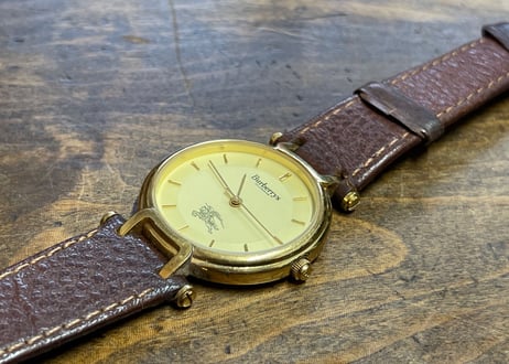 80-90s burberry dress watch