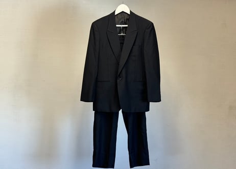 dior set up suit black