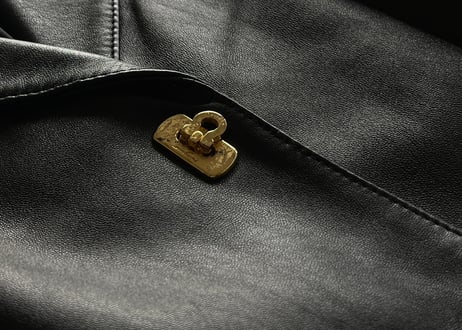 salvatore ferragamo gancini leather jacket