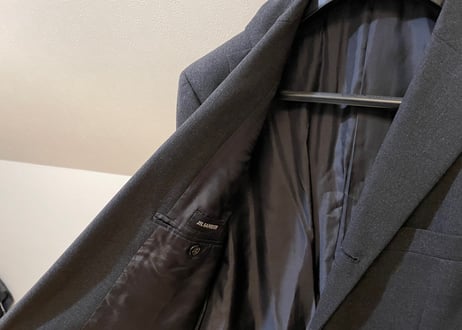 jilsander set up suit