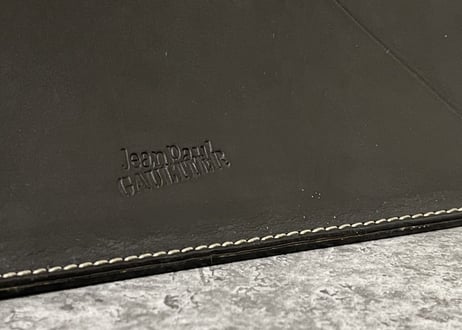 jean paul gaultier square leather bag